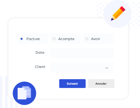 Éditez simplement vos devis et vos factures