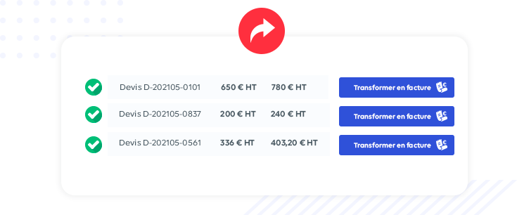 Transformez facilement vos devis en factures