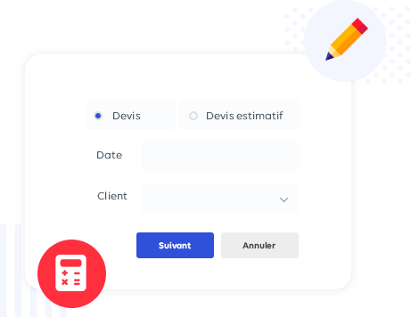 Éditez simplement vos devis